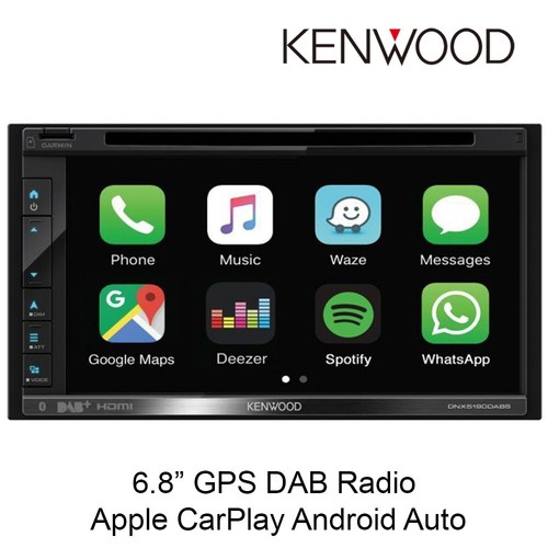 Kenwood dnx5190dabs - kenwood, 6.8”
